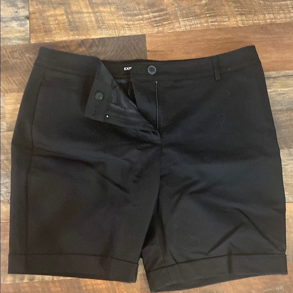 Express Black Shorts